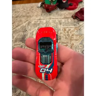 Photo of Hot Wheels 2013 Open Wheel Race Car Red #04 Die Cast Toy Car Malaysia