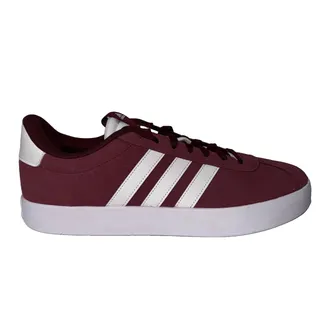 Photo of Adidas VL Court 3.0 Burgundy Suede Men's Size 10.5 Sneaker Shadow Red IF4457