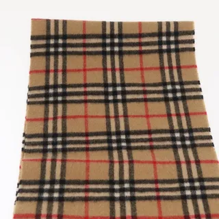 Photo of Burberry Nova Check Wool Scarf Beige