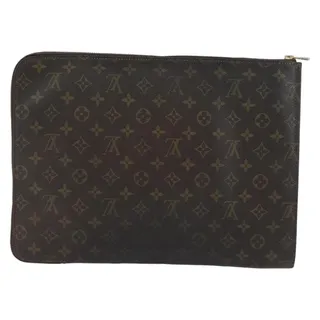 Photo of Louis Vuitton Monogram Posh Documents Briefcase Brown