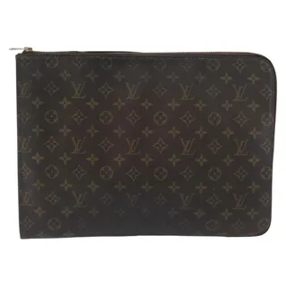 Photo of Louis Vuitton Monogram Posh Documents Briefcase Brown