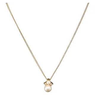 Photo of Dior Pearl Top Necklace Gold