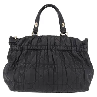 Photo of Dior Cannage Lambskin Lady Dior Handbag Black