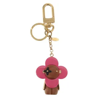 Photo of Louis Vuitton Porte Cre Vivienne Charm Metal Pink