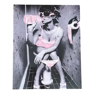 Photo of Assorted Women’s pictures 8x10. Pink Theme Bathroom Decor