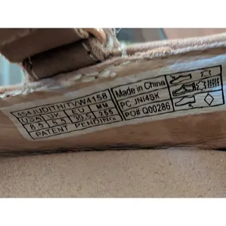 Photo of Vionic Judith Women's Size 8.5 US Beige Nude Suede Mary Jane Cross Strap Flats