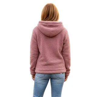 Photo of Aeropostle Mauve Faux Fur Hoodie Pullover Jacket , XS