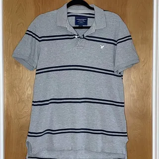Photo of American Eagle Men's Striped Polo Size M