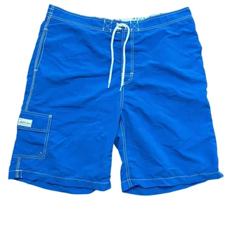 Photo of Polo Ralph Lauren Swim Trunks Mens XL Blue Cargo Inseam 9" Drawstring Waist