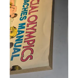 Photo of RARE Special Olympics Coaches Manual 1980 Superman Schwarzenegger Dr J Key Comic