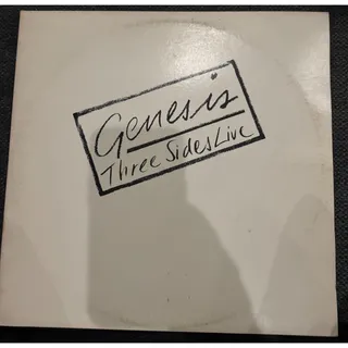Photo of Genesis Three Sides Live 2LP 1982 Atlantic SD 2-2000 VG+ Vinyl Gatefold