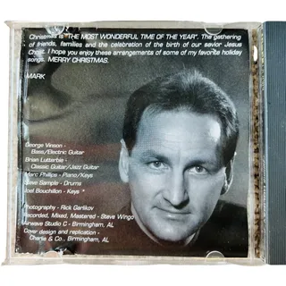Photo of Mark Dunn Smooth Holiday Sounds Alabama Christmas Saxophone Jazz CD VG+ 2004