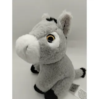 Photo of Fiesta Gray Donkey Plush Stuffed Animal 6" Soft Sitting