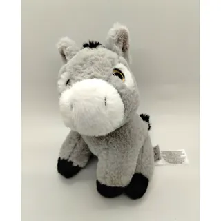 Photo of Fiesta Gray Donkey Plush Stuffed Animal 6" Soft Sitting