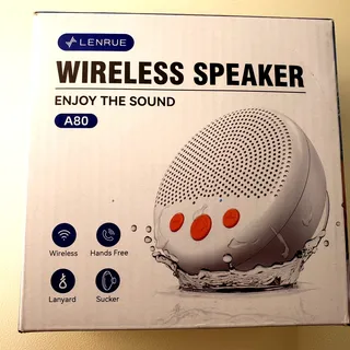 Photo of LENRUE Shower Speaker, Bluetooth Waterproof Speaker Wireless, Portable Speaker