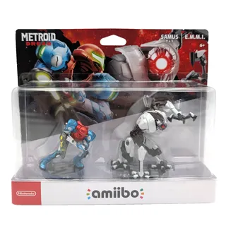 Photo of Nintendo amiibo Metroid Dread Samus and E.M.M.I. Figures 2 Pack Set NEW Boxed