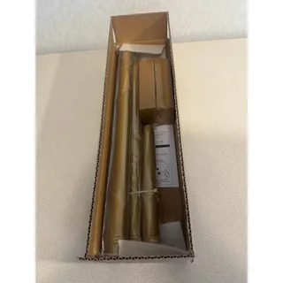 Photo of BRIOFOX Shower Curtain Rod Sunset Gold Adjustable 18-78 Spring Tension No Drill
