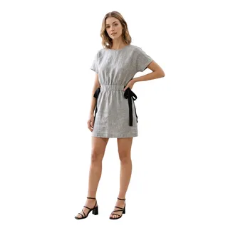 Photo of Zara TRF Collection Gray Mini Dress, XS