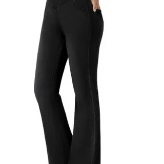 Photo of Flare Jeans Crossover High Waisted Bootcut