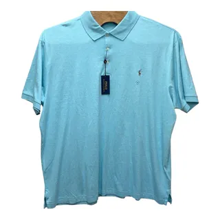 Photo of NEW Polo Ralph Lauren Shirt Men's Size 4XB Blue Short Sleeve Pullover Pony