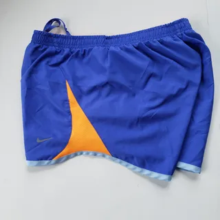 Photo of Nike Tempo Running Mesh Inset Shorts Blue Small