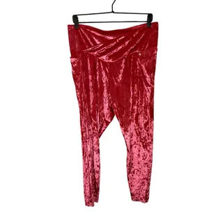 Photo of Fabletics Women's XXL Crushed Velour Crossover Legging NWT