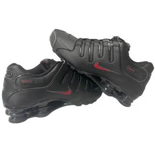 Photo of Nike Shox NZ Black Varsity Black/Red Mens Size 10 378341017