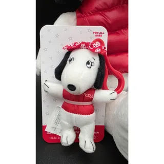 Photo of 2015 Macy’s Holiday Snoopy Plush + Belle Clip • Peanuts Collectible Set