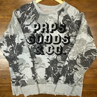 Photo of DO NOT POST MISSING SIZE - PRPS Goods Jeans Co Men's Sweatshirt Crewneck Pullover Multicolor Size L