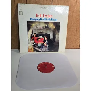 Photo of Bob Dylan Bringing It All Back Home Vinyl LP 1965 Columbia CS 9128 Stereo