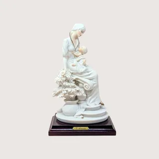 Photo of Vintage Giuseppe Armani Mother and Child Porcelain Figurine