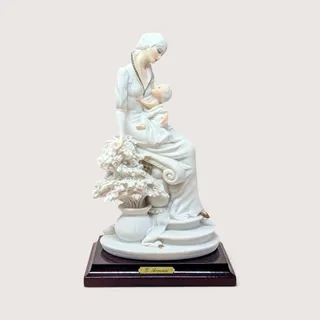 Photo of Vintage Giuseppe Armani Mother and Child Porcelain Figurine