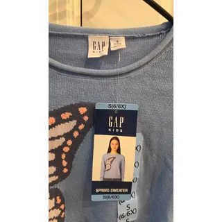 Photo of NWT 100% Cotton Gap Kids Sweater - Size S (6/6X)