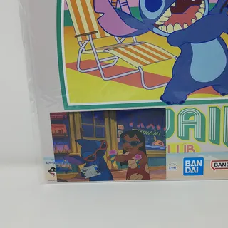 Photo of Disney Japan Lilo and stich poster and postcard 17 x 12