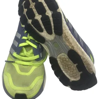 Photo of Adidas Boost Lime Green and Gray Sneakers Size 6.5