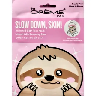 Photo of The Creme Shop Slow Down Skin Sloth Face Masks (Set of 2)