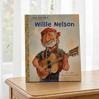 Photo of NEW Willie Nelson A Little Golden Book Biography Hardcover Children's Book