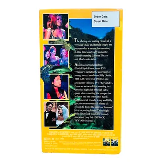 Photo of The Mating Habits of the Earthbound Human VHS Preview Screener SEALED Electra