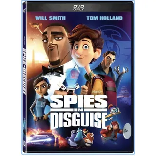 Photo of Spies in Disguise DVD 2020 Animated Will Smith Tom Holland New Sealed