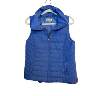 Photo of Talbots Sz M Periwinkle Quilted Puffer Vest