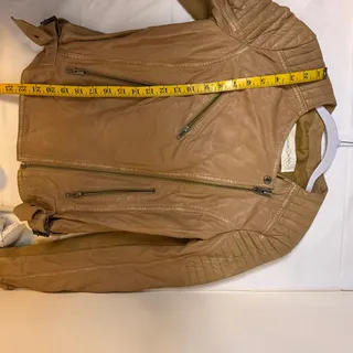 Photo of Treasure & Bond Nordstrom Leather Moto Jacket Sz S