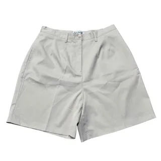 Photo of Coral Bay Golf Khaki Mid Rise Pleated Shorts