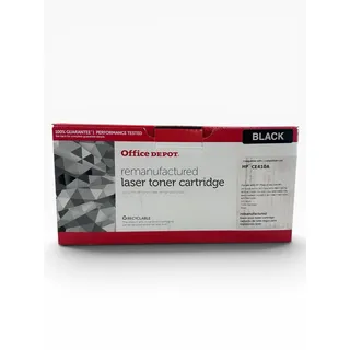 Photo of CE410A Black Toner Cartridge for HP Color LaserJet Pro 300/400 Office Depot