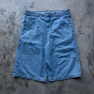 Photo of Vintage Y2K skater Baggy Embroidered Jorts shorts Size 36