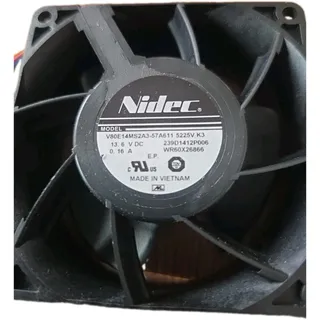 Photo of GE WR60X26866 OEM Refrigerator Evaporator Fan Motor. 239D1412P006