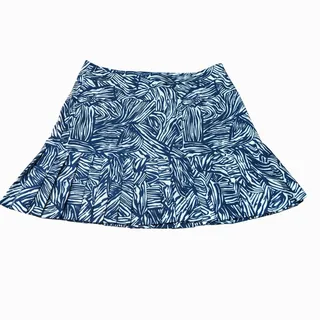 Photo of Copied - Title Nine Purple Geo Print 4-Pocket Athletic Golf Skort