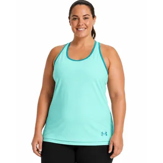 Photo of Under Armour Women's Light Green Racerback Athletic Tank Top
