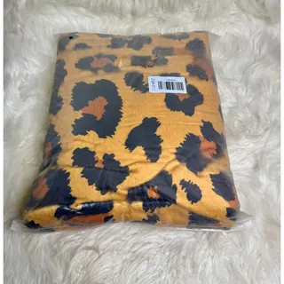 Photo of Leopard Print Throw Blanket 60"x80" - Lightweight Flannel Feece