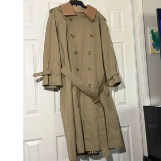 Photo of #109 - Burberrys Trench Coat Vintage- Zip out wool liner- Size 44