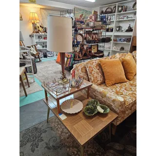 Photo of Beautiful Authentic Yellow Mid-Century Modern Sectional Sofa